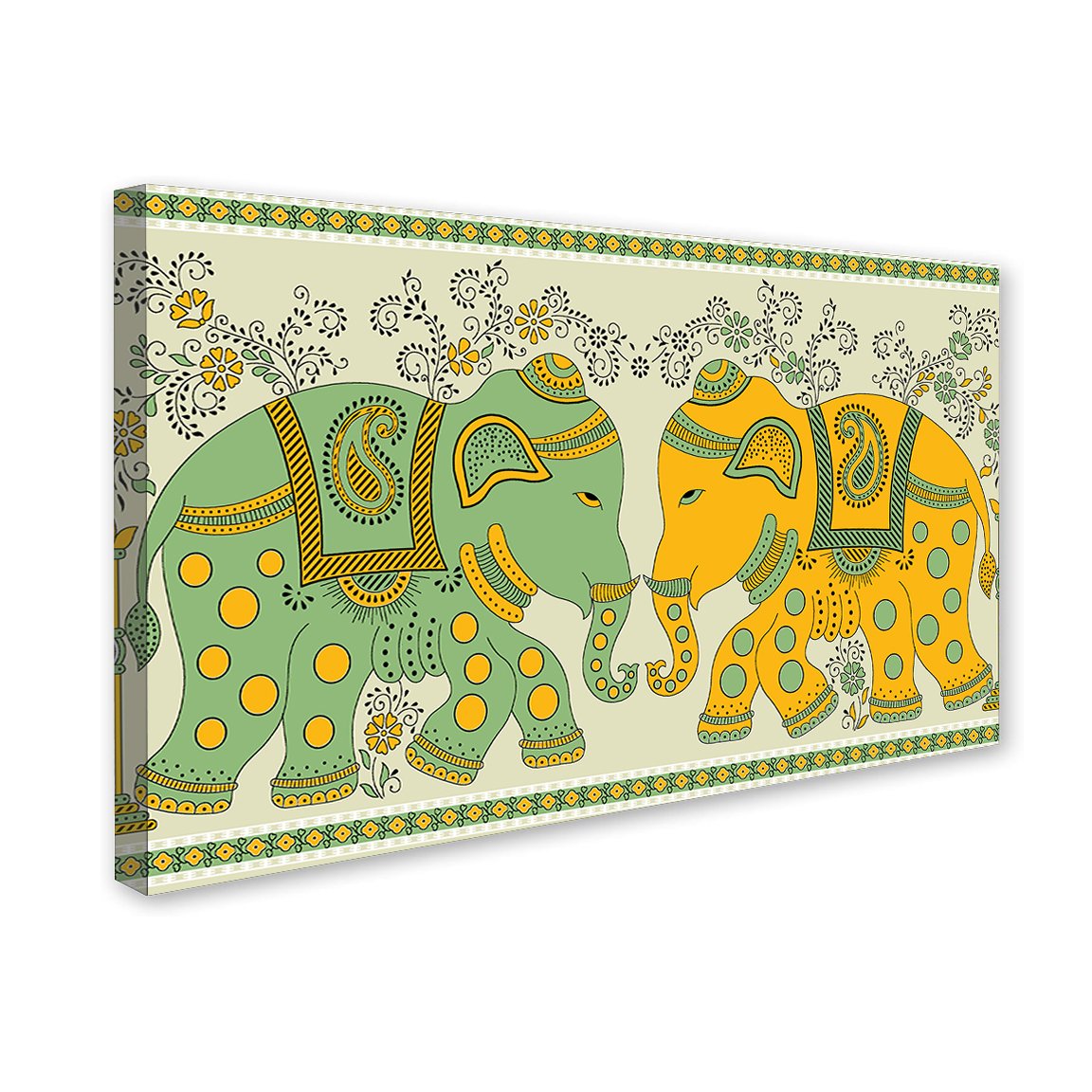 Seamless Pattern Elephant Canvas Wall Painting decorative masterpiece for home decor